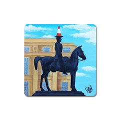 Glasgow Duke Of  Wellington Magnet (square) by CaterinaBassano