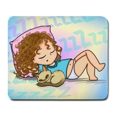 Sleepy Time Large Mouse Pad (rectangle) by CaterinaBassano