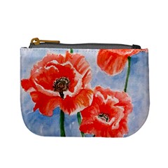 Poppies Coin Change Purse