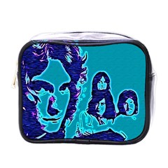 Led Zeppelin Digital Painting Mini Travel Toiletry Bag (one Side) by SaraThePixelPixie