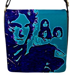 Led Zeppelin Digital Painting Flap Closure Messenger Bag (small)