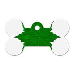 Decorative Ornament Isolated Plants Dog Tag Bone (one Sided) by dflcprints