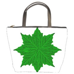 Decorative Ornament Isolated Plants Bucket Handbag by dflcprints