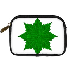 Decorative Ornament Isolated Plants Digital Camera Leather Case by dflcprints