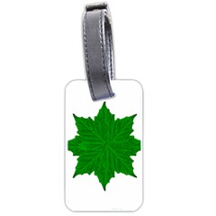 Decorative Ornament Isolated Plants Luggage Tag (one Side) by dflcprints