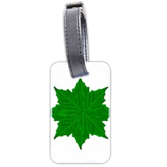 Decorative Ornament Isolated Plants Luggage Tag (two Sides) by dflcprints