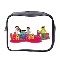 Walabookies Stickers Mini Travel Toiletry Bag (two Sides) by walabookies