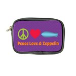 Peace Love & Zeppelin Coin Purse Front