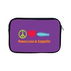 Peace Love & Zeppelin Apple Ipad Mini Zippered Sleeve by SaraThePixelPixie