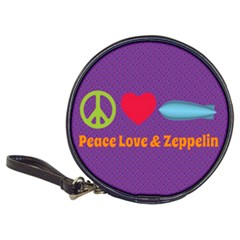 Peace Love & Zeppelin Cd Wallet