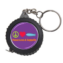 Peace Love & Zeppelin Measuring Tape