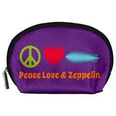 Peace Love & Zeppelin Accessory Pouch (large)