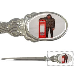 Big Foot & Phonebox  Letter Opener by creationtruth