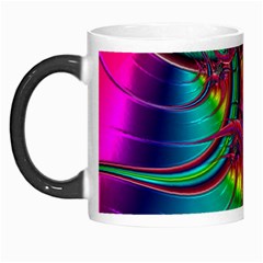 Abstract Neon Fractal Rainbows Morph Mug by StuffOrSomething