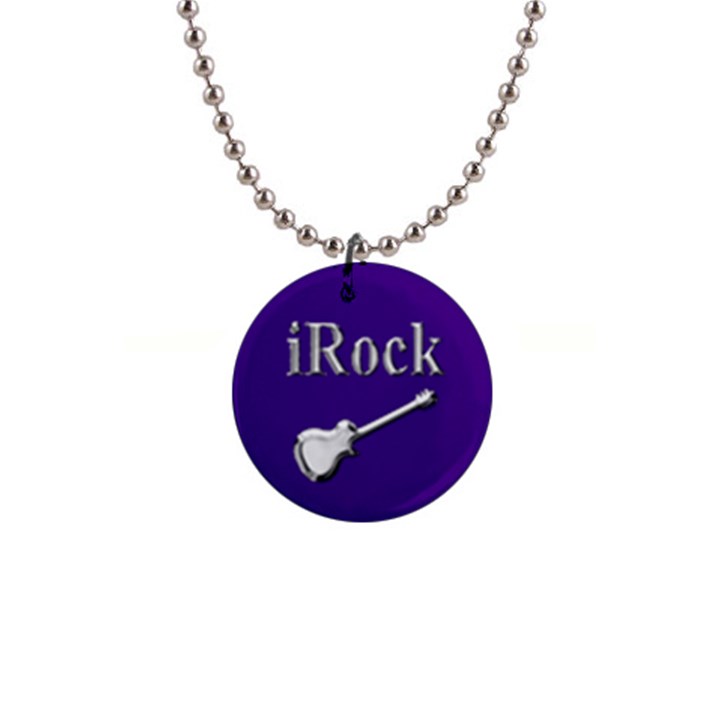 iRock Button Necklace