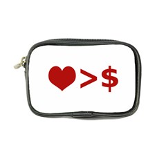 Love Is More Than Money Coin Purse by dflcprints