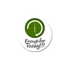 Work Schedule Concept Illustration Golf Ball Marker by dflcprints