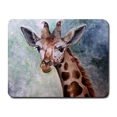 Giraffe Small Mouse Pad (rectangle) by ArtByThree