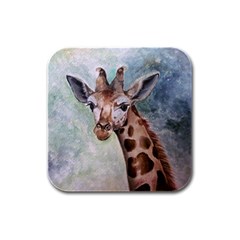 Giraffe Drink Coasters 4 Pack (square)