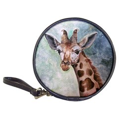 Giraffe Cd Wallet by ArtByThree