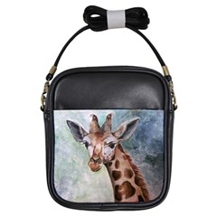 Giraffe Girl s Sling Bag