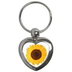 Sunflower Key Chain (heart)