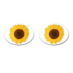 Sunflower Cufflinks (oval)