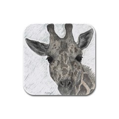 Giraffe Drink Coasters 4 Pack (square)