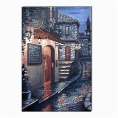 Cobbled Street At Night Postcard 4 x 6  (10 Pack)