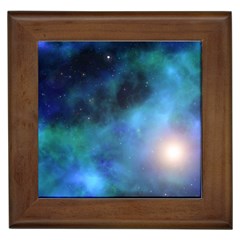 Amazing Universe Framed Ceramic Tile