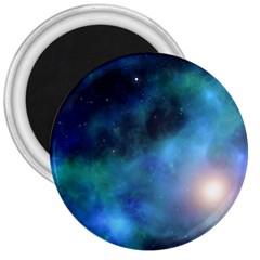 Amazing Universe 3  Button Magnet