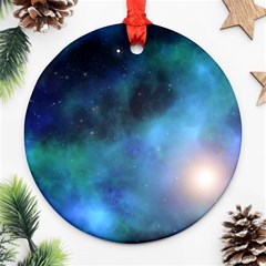 Amazing Universe Round Ornament by StuffOrSomething