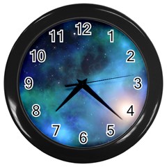 Amazing Universe Wall Clock (black)