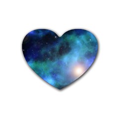 Amazing Universe Drink Coasters 4 Pack (heart) 