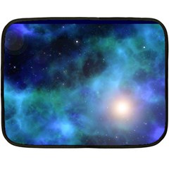 Amazing Universe Mini Fleece Blanket (two Sided)