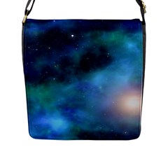 Amazing Universe Flap Closure Messenger Bag (large) by StuffOrSomething