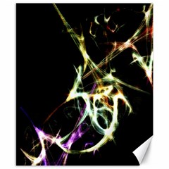 Futuristic Abstract Dance Shapes Artwork Canvas 8  X 10  (unframed) by dflcprints