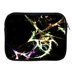 Futuristic Abstract Dance Shapes Artwork Apple Ipad Zippered Sleeve by dflcprints