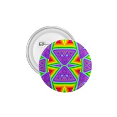 Trippy Rainbow Triangles 1 75  Button