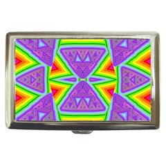 Trippy Rainbow Triangles Cigarette Money Case