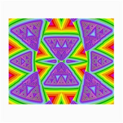 Trippy Rainbow Triangles Glasses Cloth (small)