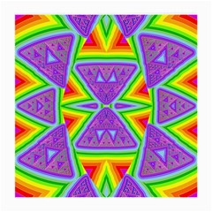 Trippy Rainbow Triangles Glasses Cloth (medium)