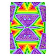 Trippy Rainbow Triangles Removable Flap Cover (small)