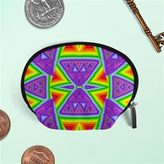 Trippy Rainbow Triangles Accessory Pouch (small)