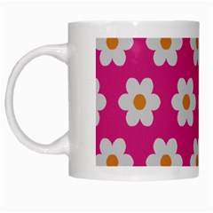 Daisies White Coffee Mug