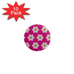 Daisies 1  Mini Button Magnet (10 Pack) by SkylineDesigns