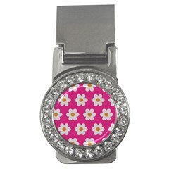 Daisies Money Clip (cz) by SkylineDesigns