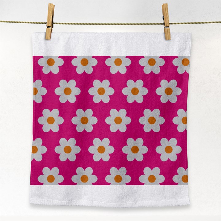 Daisies Face Towel