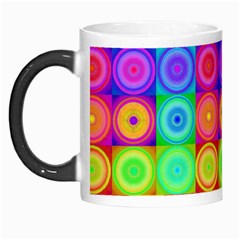 Retro Circles Morph Mug