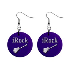 Irock Mini Button Earrings by SaraThePixelPixie